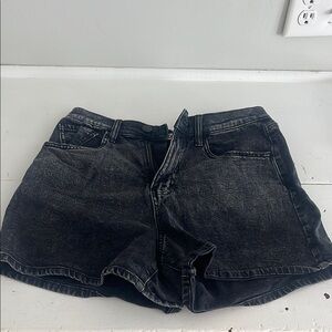SO Black Jean Shorts Casual Style